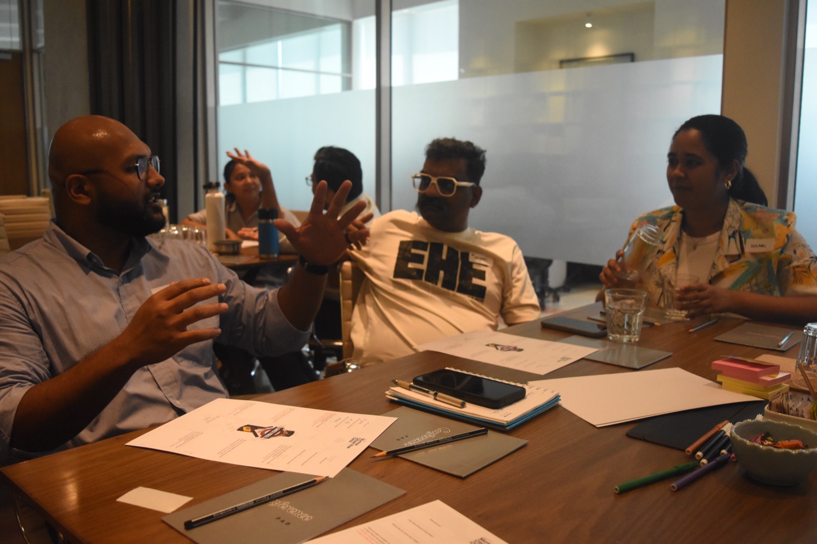 A moment from the Aamchi Mumbai Citizen Risk Clinic