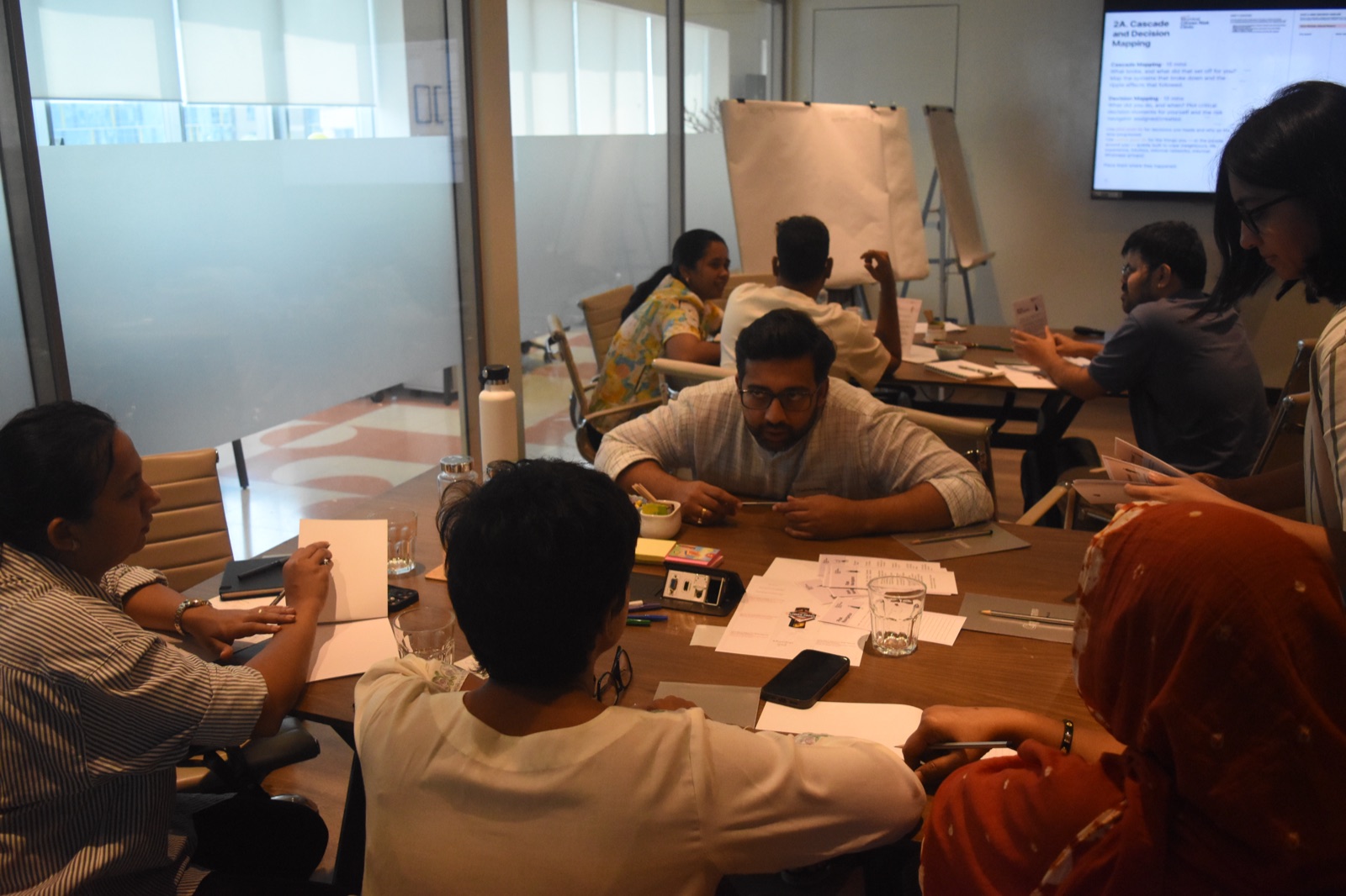 A moment from the Aamchi Mumbai Citizen Risk Clinic