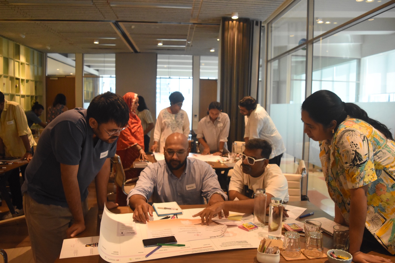 A moment from the Aamchi Mumbai Citizen Risk Clinic
