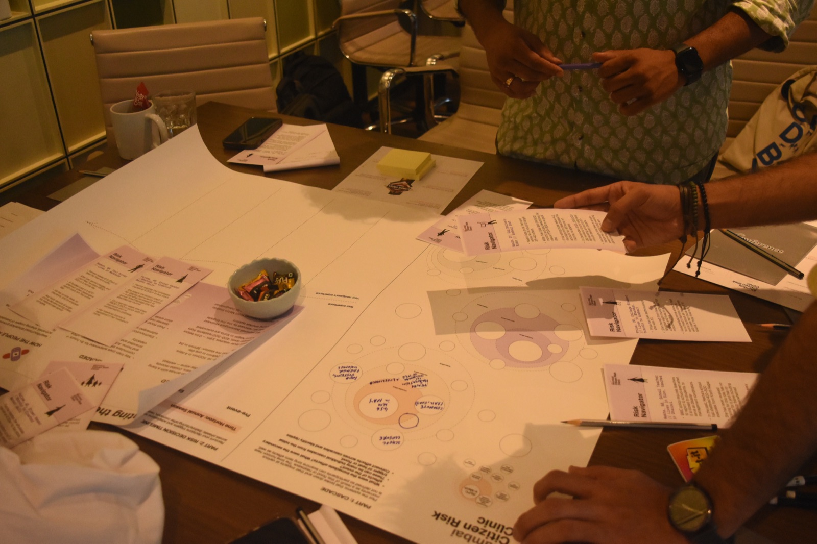 A moment from the Aamchi Mumbai Citizen Risk Clinic